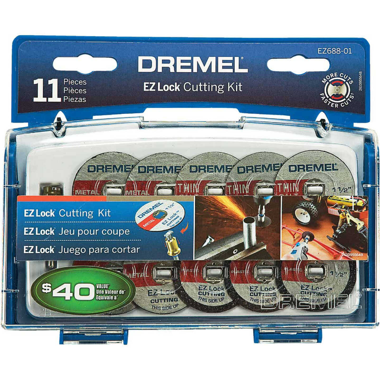 Dremel General Purpose Rotary Tool Accessory Kit (52-Piece