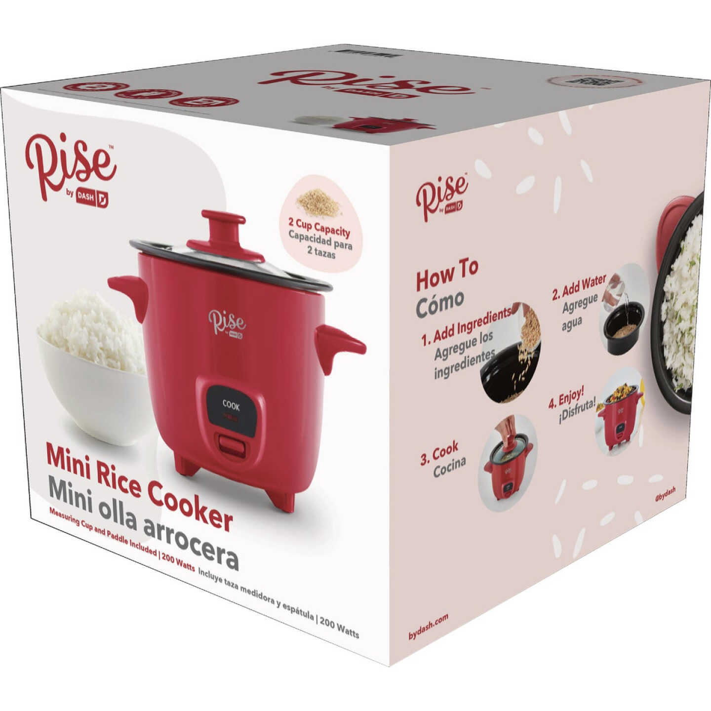 DASH 2pack 2Cup Mini Rice Cookers with Gift Boxes 